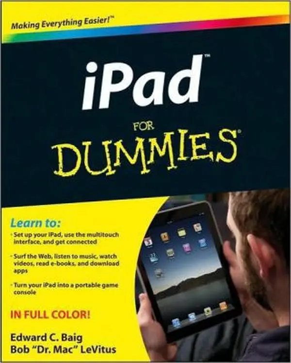 USED Book - iPad for Dummies by Edward C. Baig (Paperback) - english