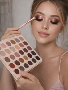 Natural Shade Eyeshadow Palette - Long-Lasting, Daily Eye Makeup for a Flawless Radiant Glow Matte Water Proof Shimmer Cosmetic