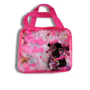 MetamorphosisBF Corp Luna Coquette Makeup Bag - Durable and Waterproof PVC Material