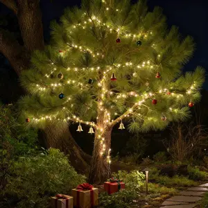 Yescom 110V Commercial String Lights Mini Xmas Lights 200ft - (4x)50ft