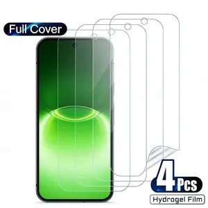 4-Pack Water Gel Screen Protector for Vivo X300 Ultra, X200 X100 Series, Auto Repair, Anti-Scratch, Touch-Sensitive, Anti-Fingerprint