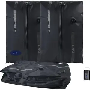 Vacuum Bag for Travel,2025 New Travel Vacuum Bags for Luggage,Compression Packing Cubes with Pump,Foldable and,Compression Suitcase for Camping/Fitness/Beach/Moving