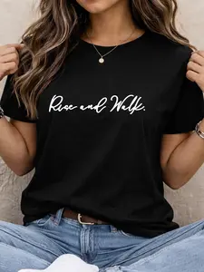Rise and Walk Christian Woman Shirt