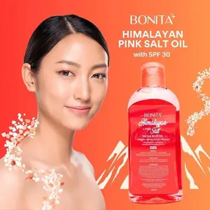 Bonita Himalayan Pink Salt Face & Body Oil SPF 30 (100ml) Korean Hydrating