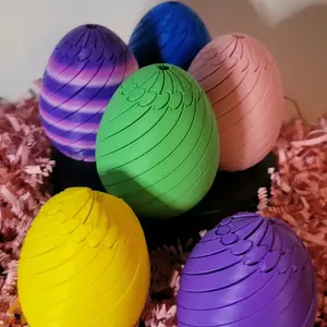 Easter Egg Slime Ball Fidget 3 Inches Tall Sensory Fidget in Vibrant Colors for Stress Relief and Fun not real slime
