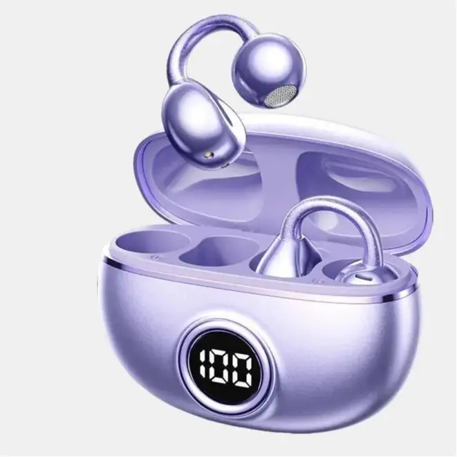 M97 Bluetooth 60H Battery Wireless Headphones Bluetooth5.4 AI Noise Cancelling Hi-Fi Sound Custom EQ Comfortable Fit for Gaming Travel Work Headset Electronic Noise Cancelling Gamingheadset Earbuds Audio Sport Earbuds Wireless