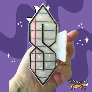 Cool S Drawing 10cm Hair Claw - Fashion Hair Accessory