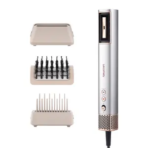Hydro Ionic Hair Dryer, 4-in-1 High Speed Hair Dryer for 5X Faster Drying, Millions of Water Ions & Ionic Anti-Frizz, Portable Travel Hair Dryer for Salon Results, X2 Sliver