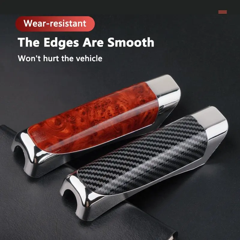 2026 New Universal Car Handbrake Grips Hand Brake Cover Protection Cover Decor High Quality ABS Smooth SUV  Shell Interior Accessory New