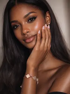 Rose Gold Bracelet for Women Elegant Adjustable Design with Delicate Charm Perfect for Everyday Wear