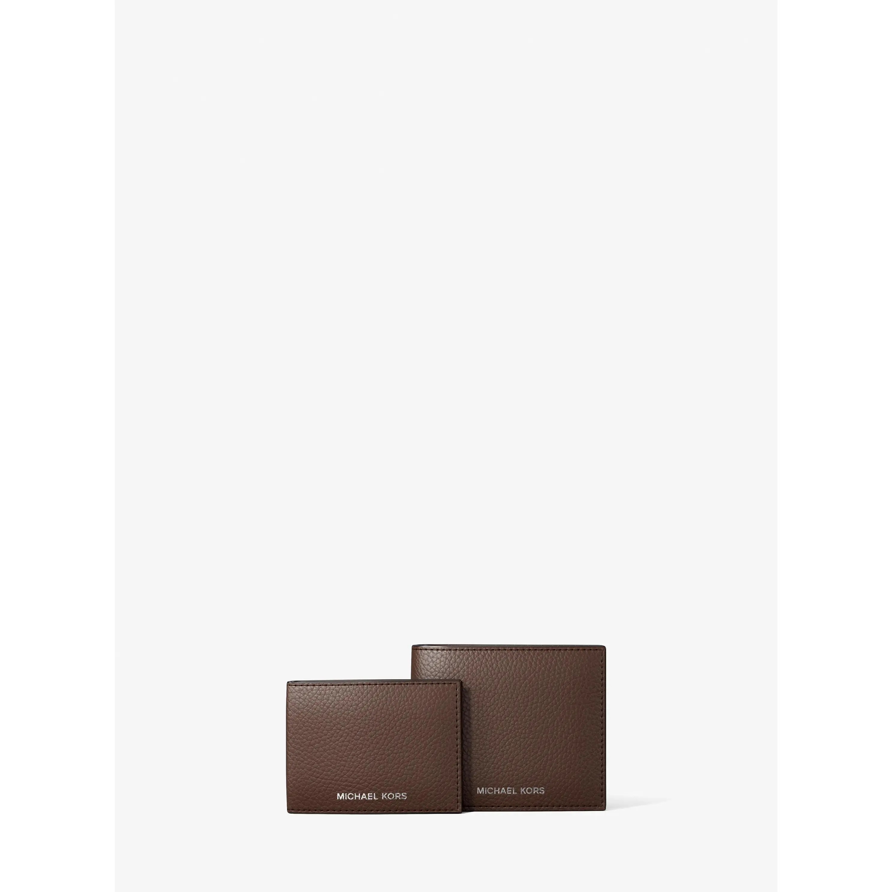 Cooper Pebbled Leather Billfold Wallet With Passcase
