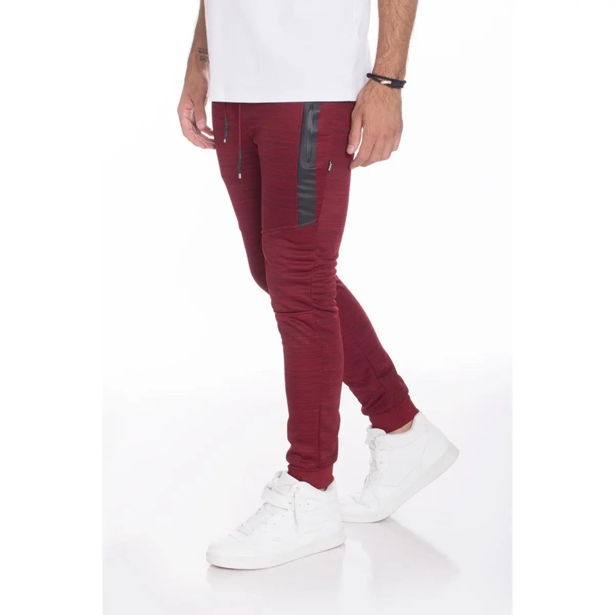 Burgundy Joggers