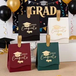 10 Graduation Cap Candy Boxes, Party Gift Wrapping Supplies, 2026 Graduation Gift Candy Box, Suitable for Graduation Party Gifts