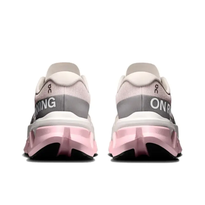 Women Pink Grey Colorblock Breathable Mesh Cushion Training Sneakers Pink Segmented Foam Thick Sole Light Daily Marathon Gym Racing Shoes