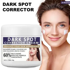 Spot Corrector Cream with Bearberry, Vitamin B3 & C, Gentle Facial Moisturizing Formula, Skin Brightening & Hydrating, Moisturizer Hydrate