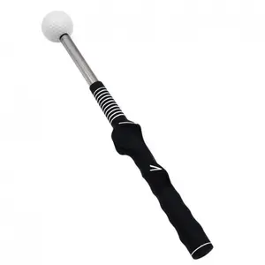 Golf swing telescopic practice stick for beginners, left-hand sound-generating swing posture auxiliary training stick