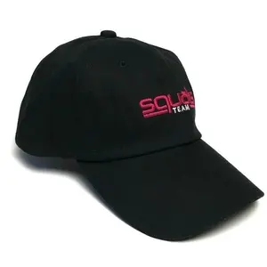 SQUATS TEAM Breathable Comfort Fitted Hat. Durable, Adjustable. Ideal for Running, Gym and Outdoor Sports.