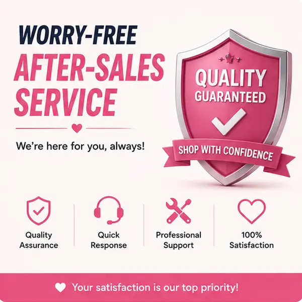 After-Sales Warranty Card – Friendly Customer Support & Easy Assistance