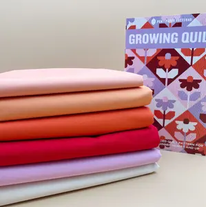 Growing Quilt Kit featuring Art Gallery Pure Solids