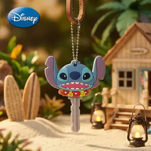 Disney Stitch Keychain 1PC Official License Figurine Bag Clip Charms Anime Figure Charm Anime Collector Keyring Backpack Decor Durable PVC Rubber Gift