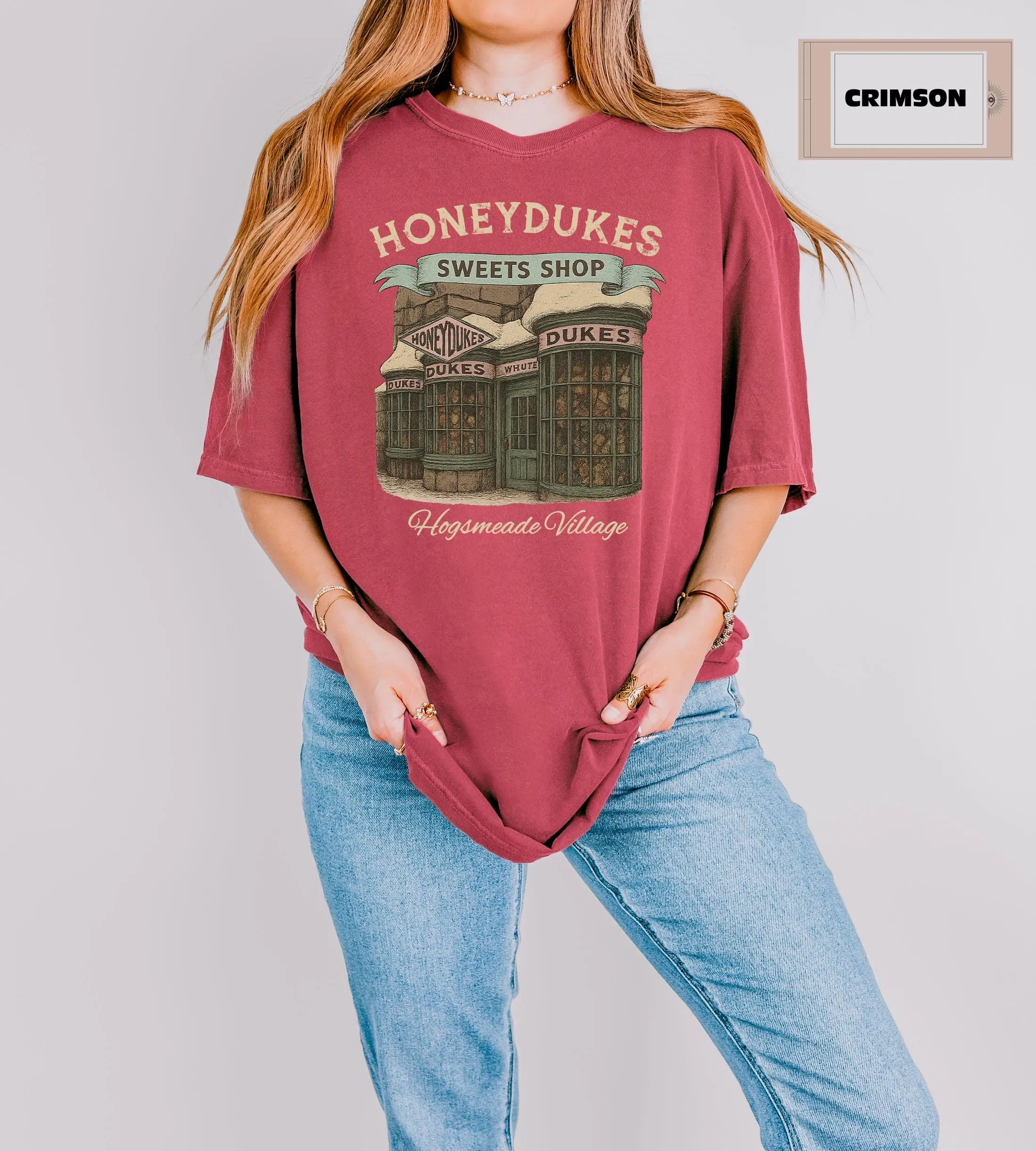 Comfort Colors® Hogsmeade Candy Shop Tee Wizard Fandom Shirt Magical Worlds Themes T-shirt Gift For Her