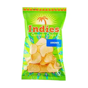 INDIES Original Cassava Chips 113g - Crispy Indonesian Snack, Gluten-Free, Vegan, All-Natural Ingredients
