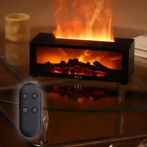 Cozy Mist Aroma Diffuser Lamp with Remote Control Smart Aromatherapy & Humidifier 2-in-1 Soft Ambient Glow Timer Function Auto Power-Off Type-C Input for Home Decor