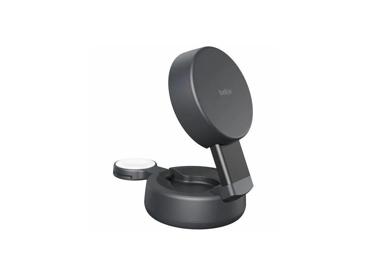 Belkin UltraCharge Pro 2-in-1 Convertible Magnetic Charger with Qi2 25W - Charcoal - WIZ043ttCH