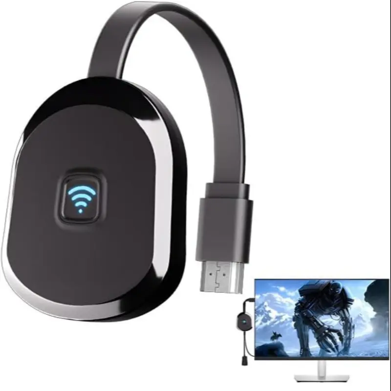 4K Wireless HDMI TV device compatible with iOS and Android Devices supports Airplay Mirroring