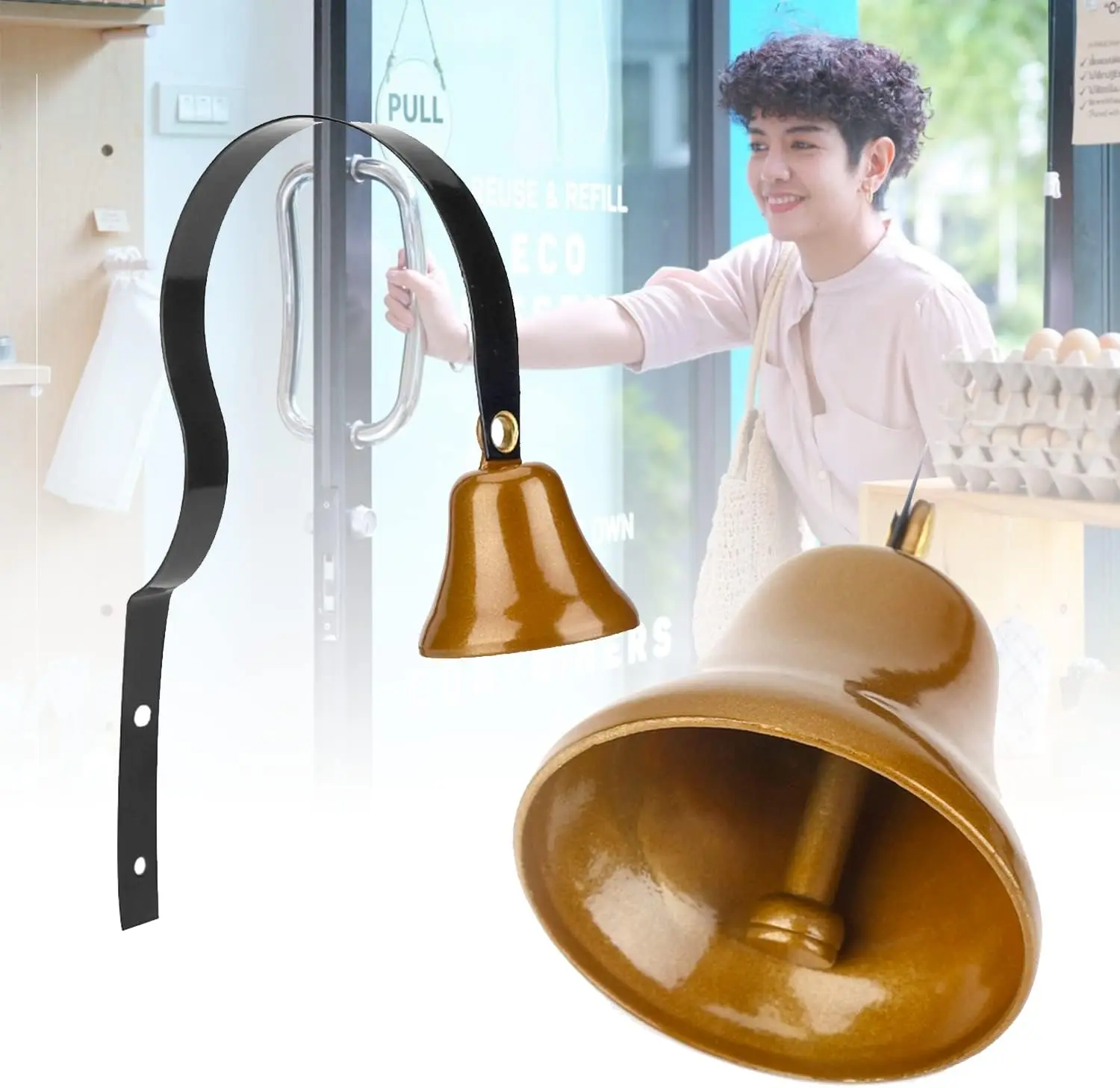 Shopkeepers Bell - May I Help You, Hanging Bell for Door Opening, Dog
