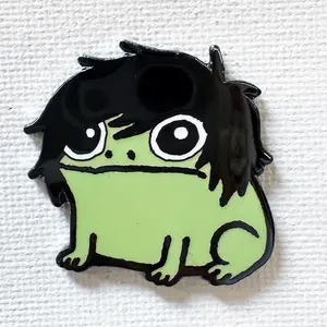Emo Frog Pin