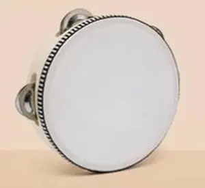 Wooden Tambourine - Canvas Wooden Tambourine - Canvas