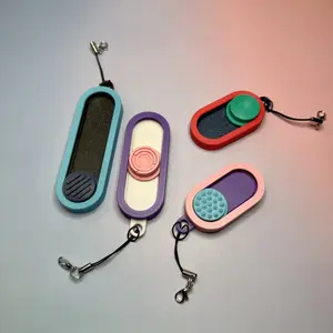 Custom Magnetic Fidget Slider Keychain | Clicky Pocket Fidget