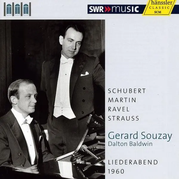 Gérard Souzay - Duo Recital 1960  [COMPACT DISC - CD]