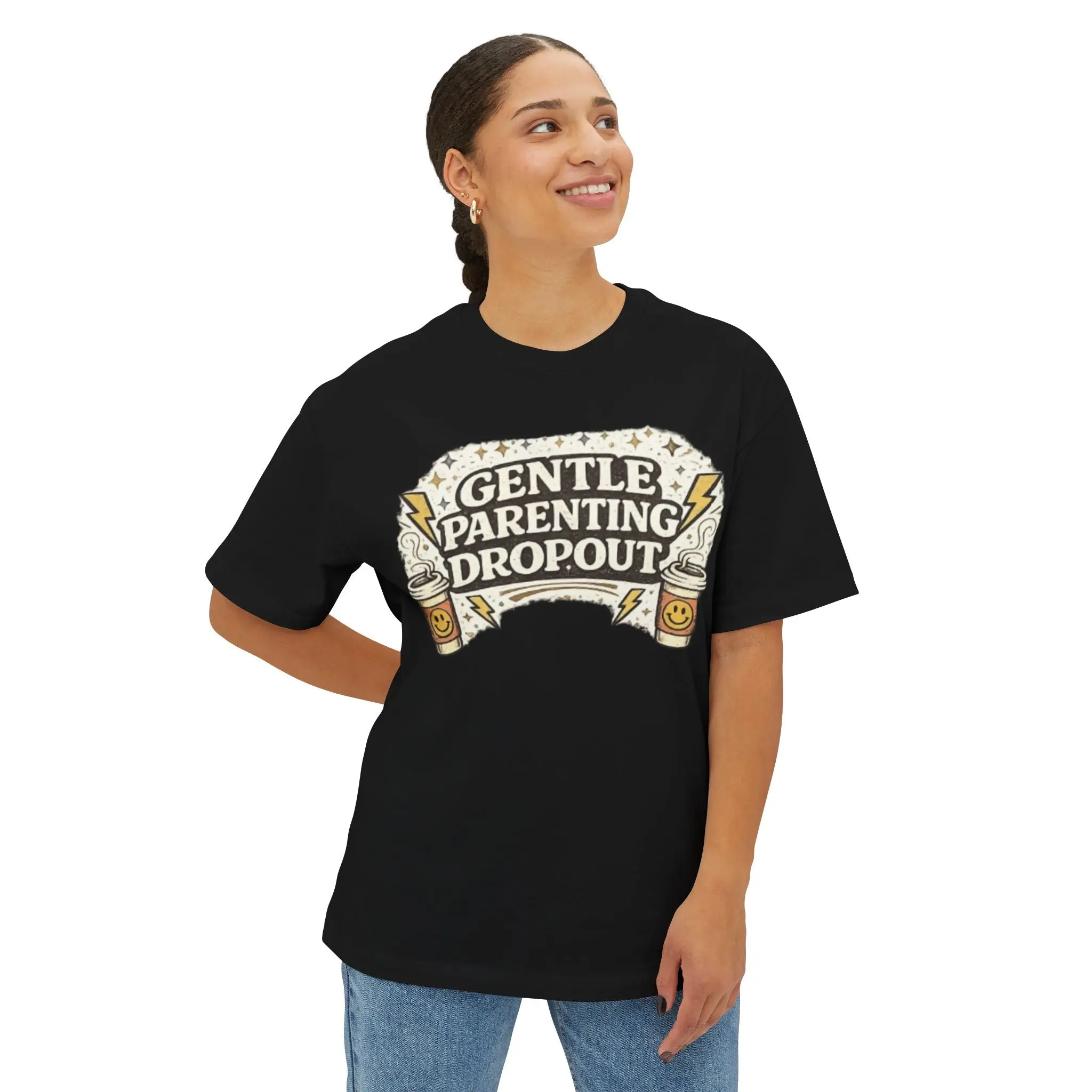 Gentle Parenting Dropout Tee — Funny Parenting Graphic T‑Shirt