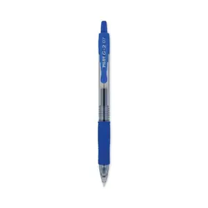 Pilot PIL31392 G2 White Barrel Assorted Pen, Pack of 5