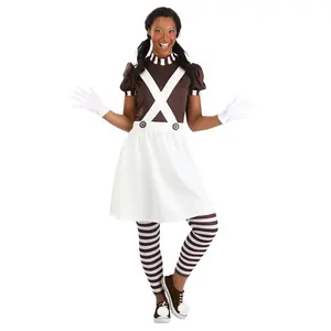 Women's Chocolate Factory Worker Costume