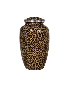 Leopard Urn