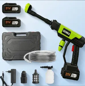 SEEVOLX 21V Cordless Pressure Washer, Portable Battery Powered Power Cleaner for Car, Garden, Patio & Home Cleaning
