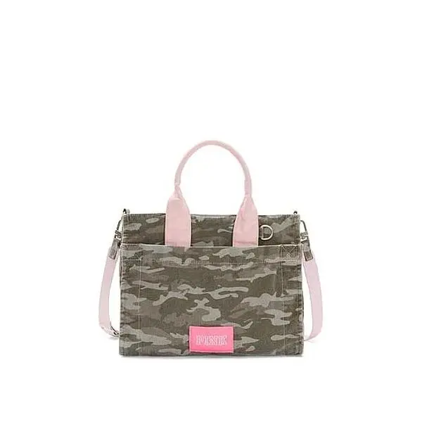 PINK Mini Crossbody Tote Bag
