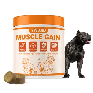 Muscle Support Chews for Dogs | With Whey Protein, Omega 3, and Amino Acids | All Breeds & Ages