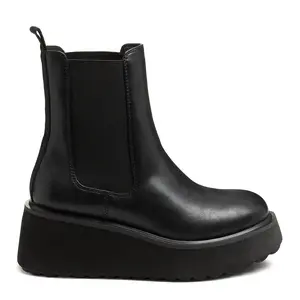 Heyday All Black Platform Chelsea Boot Footwear Boots