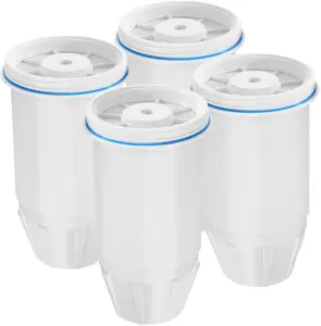 Fit for zero Pitcher and Dispenser ZR-001 ZR-004 ZP-006 ZR-017 Water Filter, Multi-Stage Filter System, Reduce Lead, Chromium, and PFOA/PFOS, Pack of 4,by Cobectal