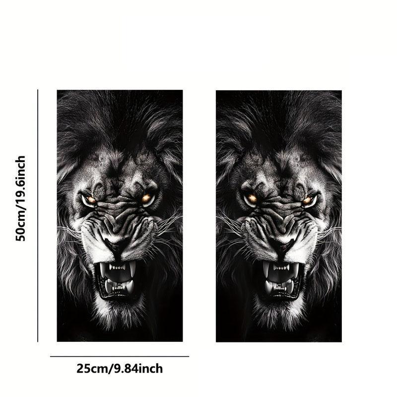 Premium Heavy Duty Vinyl Car Decal Sticker - Ultra Scratch Resistant Waterproof UV Anti-Fade, Self-Adhesive Permanent Universal Multi-Size, All Exterior Auto Decor for Car Body Window Bumper Hood Vehicle Accessories