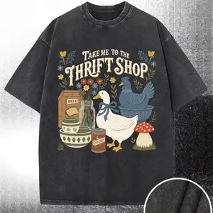 Take Me To The Thrift Shop Washed Cotton Tee