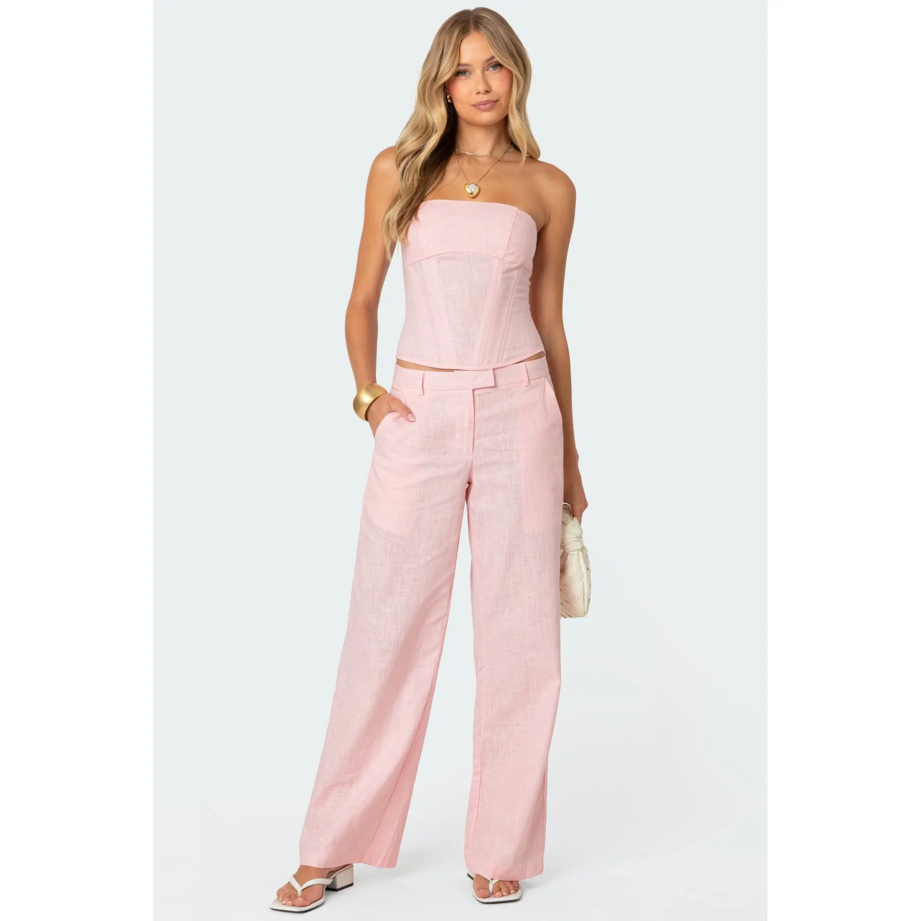 Arya Linen Look Pants Arya Linen Look Pants