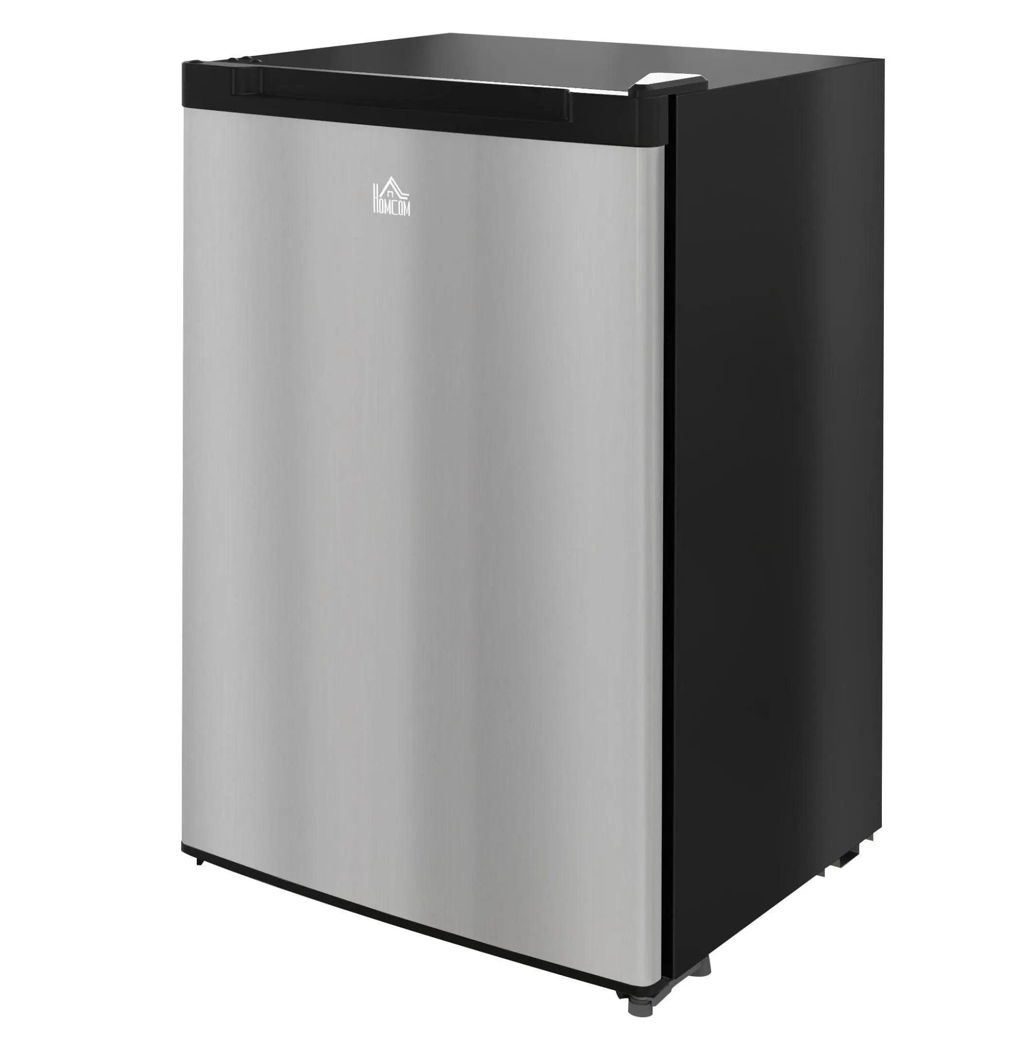 Compact Freezer 3 Cu Ft, Upright Mini Freezer with Adjustable Thermostat, Reversible Door, Silver - Ideal for Apartment, Dorm, Office
