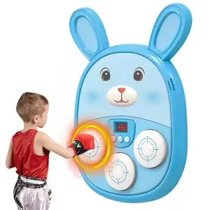 Wall-Mounted Smart Cartoon Mini Punching Machine, Multi-Function Hole Puncher Game, Kids Fitness Entertainment, Ideal for Gifts