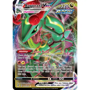 Pokemon TCG Rayquaza VMAX Evolving Skies Near Mint Trading Card Single