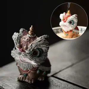 E.Chinese-style Ruishina “Blessings Bringer” color-changing tea pet ornament